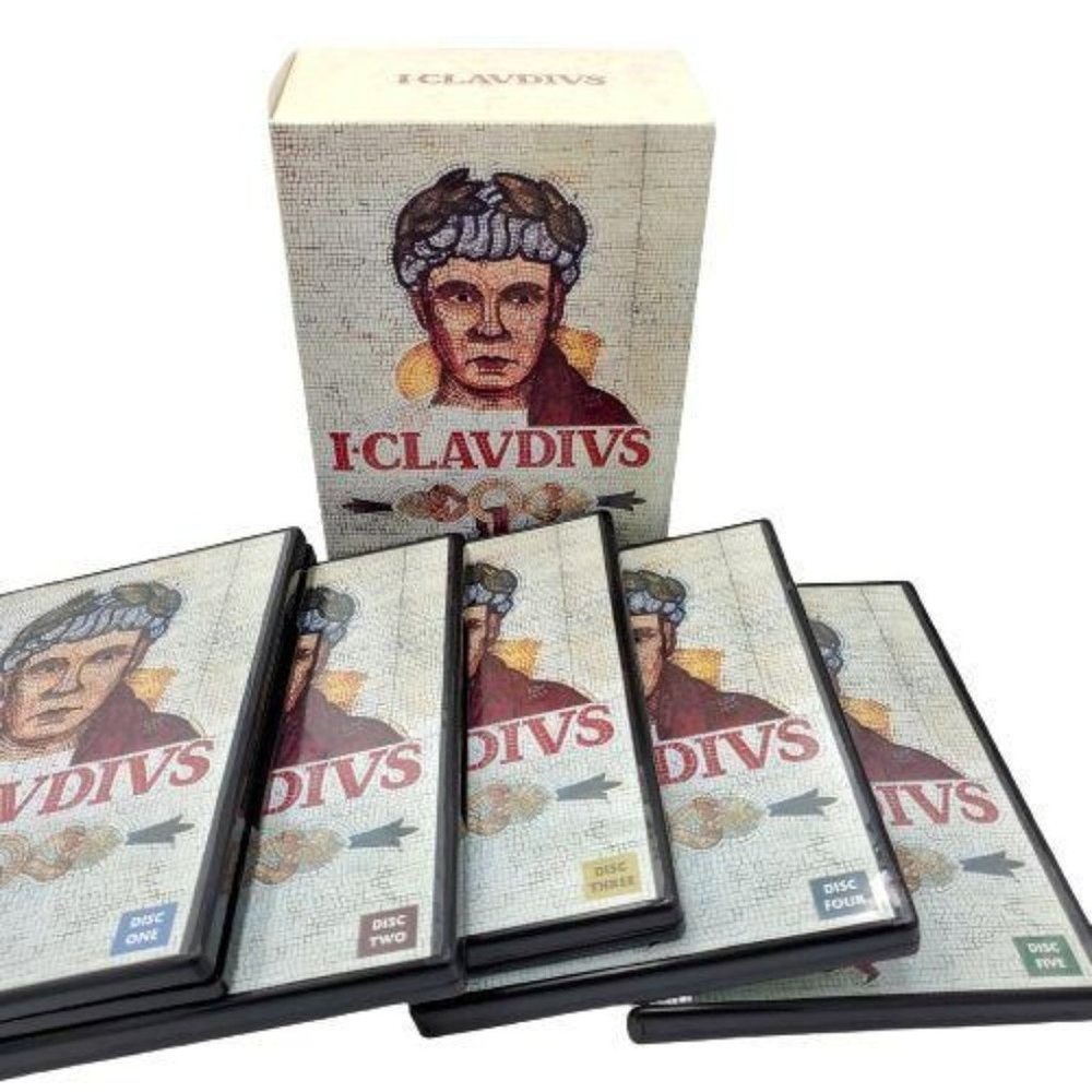 I, Claudius Collectors Edition (DVD, 2000, 5-Disc Set) Patrick Stewart Excellent